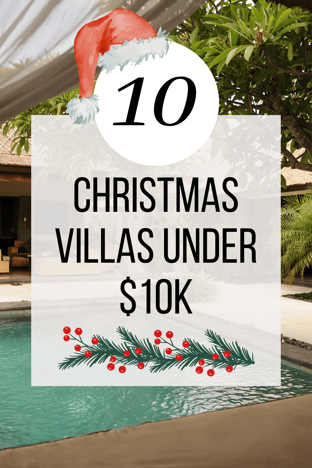 10 Christmas Villas under $10K